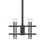 Soporte de Techo Giratorio/ Inclinable/ Nivelable TooQ LPCE1186TSLI-XL-B para TV de 43-86"/ hasta 60kg - PixelPlaza