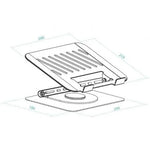 Soporte TooQ PH-DAFNE-S para Portátil/ Tablet hasta 17" - PixelPlaza