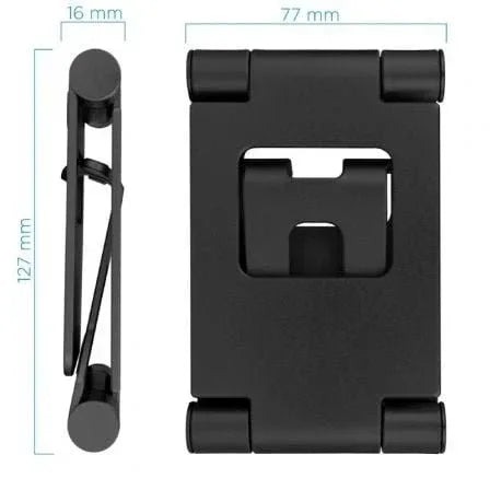 Soporte para Smartphone/Tablet TooQ PH-KEOPS-NOCHE/ Negro - PixelPlaza