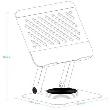 Soporte para Tablet TooQ PH-NARVI-G/ Gris - PixelPlaza