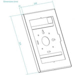 Marco Antirrobo para Tablet TooQ TQATTE2601-M-B/ Negro