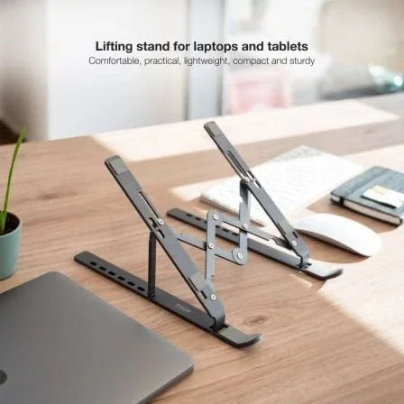 Soporte TooQ TQLRS0033-AL-G para Portátiles hasta 15" - PixelPlaza