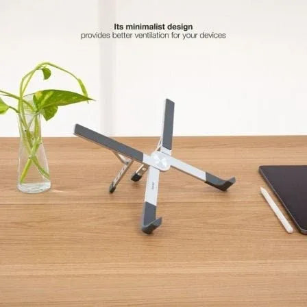 Soporte TooQ TQLRS0036-AL para Portátiles hasta 17.3" - PixelPlaza