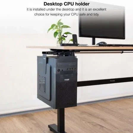 Soporte Bajo Mesa/de Pared TooQ TQMUD01 para PC/ hasta 10kg - PixelPlaza