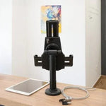 Soporte de Mesa/Pared para Smartphone/Tablet TooQ TQTDS0812/ Antirrobo/ Negro - PixelPlaza