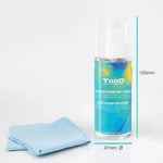 Kit Limpiador de Pantallas TooQ TQSC0016/ Spray 150ml + Paño Microfibra - PixelPlaza