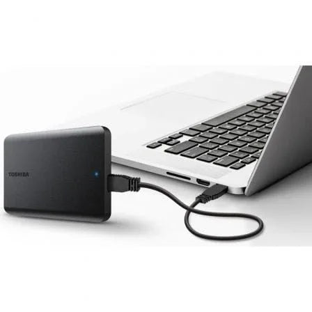 Disco Duro Externo Toshiba 4TB Canvio Basics 2022 2.5"/ USB 3.2 - PixelPlaza