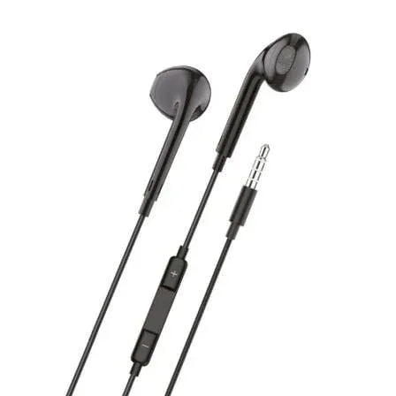 Auriculares Intrauditivos Tech One Tech earTECH TEC1002/ con Micrófono/ Jack 3.5/ Negros - PixelPlaza