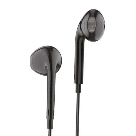 Auriculares Intrauditivos Tech One Tech earTECH TEC1002/ con Micrófono/ Jack 3.5/ Negros - PixelPlaza