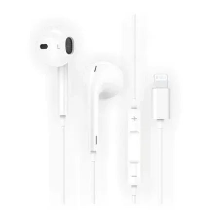 Auriculares Intrauditivos Tech One Tech earTECH HIP TEC1201/ con Micrófono/ Lightning/ Blancos - PixelPlaza
