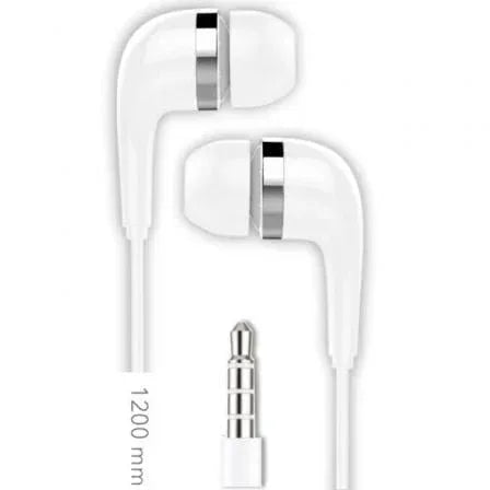 Auriculares Intrauditivos Tech One TEC2905/ con Micrófono/ Jack 3.5/ Blancos - PixelPlaza