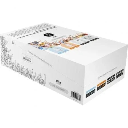 Expositor BSK Tech One TEC2991/ Incluye 10 Cargadores, 20 Cables BASIK y 10 Auriculares - PixelPlaza