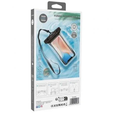 Funda Universal Impermeable para Smartphone Tech One Tech TEC2855/ Hasta 7.5" - PixelPlaza
