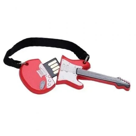Pendrive 32GB Tech One Tech Guitarra Red One USB 2.0 - PixelPlaza
