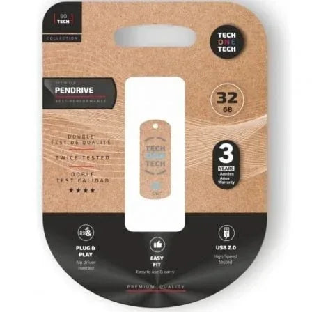 Pendrive 32GB Tech One Tech Pro Smart Clip Tech USB 2.0 - PixelPlaza