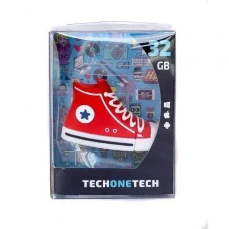 Pendrive 32GB Tech One Tech Red Reverse USB 2.0 - PixelPlaza