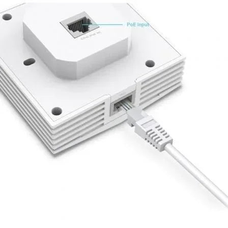 Punto de Acceso Inalámbrico TP-Link Omada EAP650-WALL/ WiFi 6/ PoE+/ 2976Mbps/ 2.4GHz 5GHz/ Antenas de 5dBi/ WiFi 802.11 ax/ac/a/n/b/g - PixelPlaza