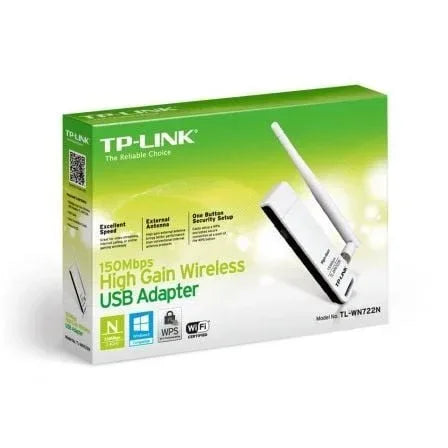 Adaptador USB - WiFi TP-Link TL-WN722N/ 150Mbps - PixelPlaza