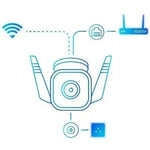 Cámara de Videovigilancia TP-Link Tapo TC65/ Visión Nocturna/ Control desde APP - PixelPlaza