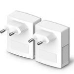 Adaptador Powerline TP-Link TL-PA4010Kit 600Mbps/ Alcance 300m/ Pack de 2 - PixelPlaza