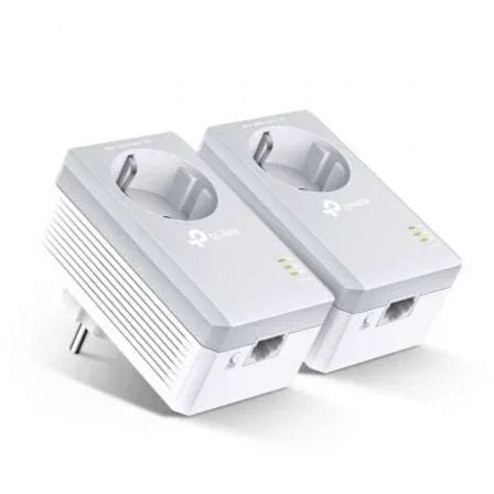 Adaptador Powerline TP-Link TL-PA4010P KIT 600Mbps/ Alcance 300m/ Pack de 2 - PixelPlaza