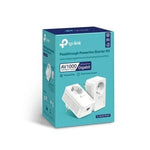 Adaptador Powerline TP-Link TL-PA7017P KIT AV1000 1000Mbps/ Alcance 300m/ Pack de 2 - PixelPlaza