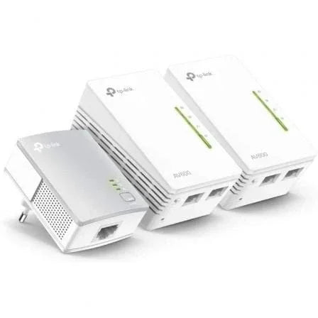 Adaptador Powerline TP-Link WPA4220TKit 500Mbps/ Alcance 300m/ Pack de 3 - PixelPlaza