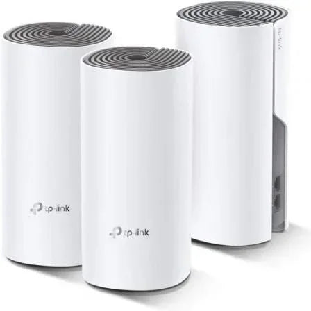 Sistema Mesh TP-Link Deco E4 1200Mbps/ 2.4GHz 5GHz/ Pack de 3 - PixelPlaza