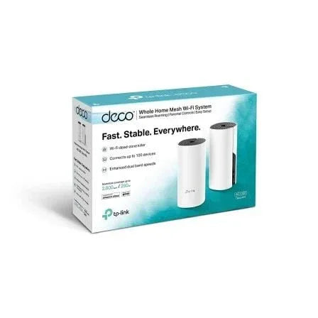 Sistema Mesh TP-Link Deco M4 1200Mbps/ 2.4GHz 5GHz/ Pack de 2 - PixelPlaza