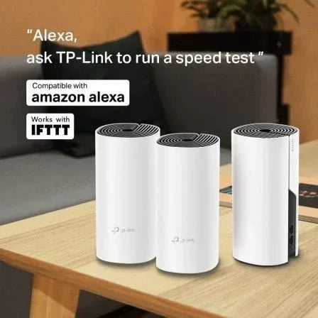 Sistema Mesh TP-Link Deco M4 1200Mbps/ 2.4GHz 5GHz/ Pack de 3 - PixelPlaza