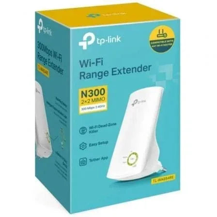Repetidor Inalámbrico TP-Link TL-WA854RE 300Mbps/ 2 Antenas Internas - PixelPlaza