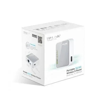 Router Inalámbrico 3G TP-Link TL-MR3020 150Mbps/ 2.4GHz/ 1 Antena/ WiFi 802.11n/g/b - PixelPlaza