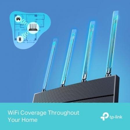Router Inalámbrico TP-Link Archer AX12/ WiFi 6/ 1500 Mbps/ 2.4GHz 5GHz/ 4 Antenas/ WiFi 802.11ax/ac/n/a/ - n/b/g - PixelPlaza