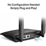 Router Inalámbrico 4G TP-Link TL-MR100 300Mbps/ 2.4GHz/ 2 Antenas/ WiFi 802.11b/g/n - PixelPlaza