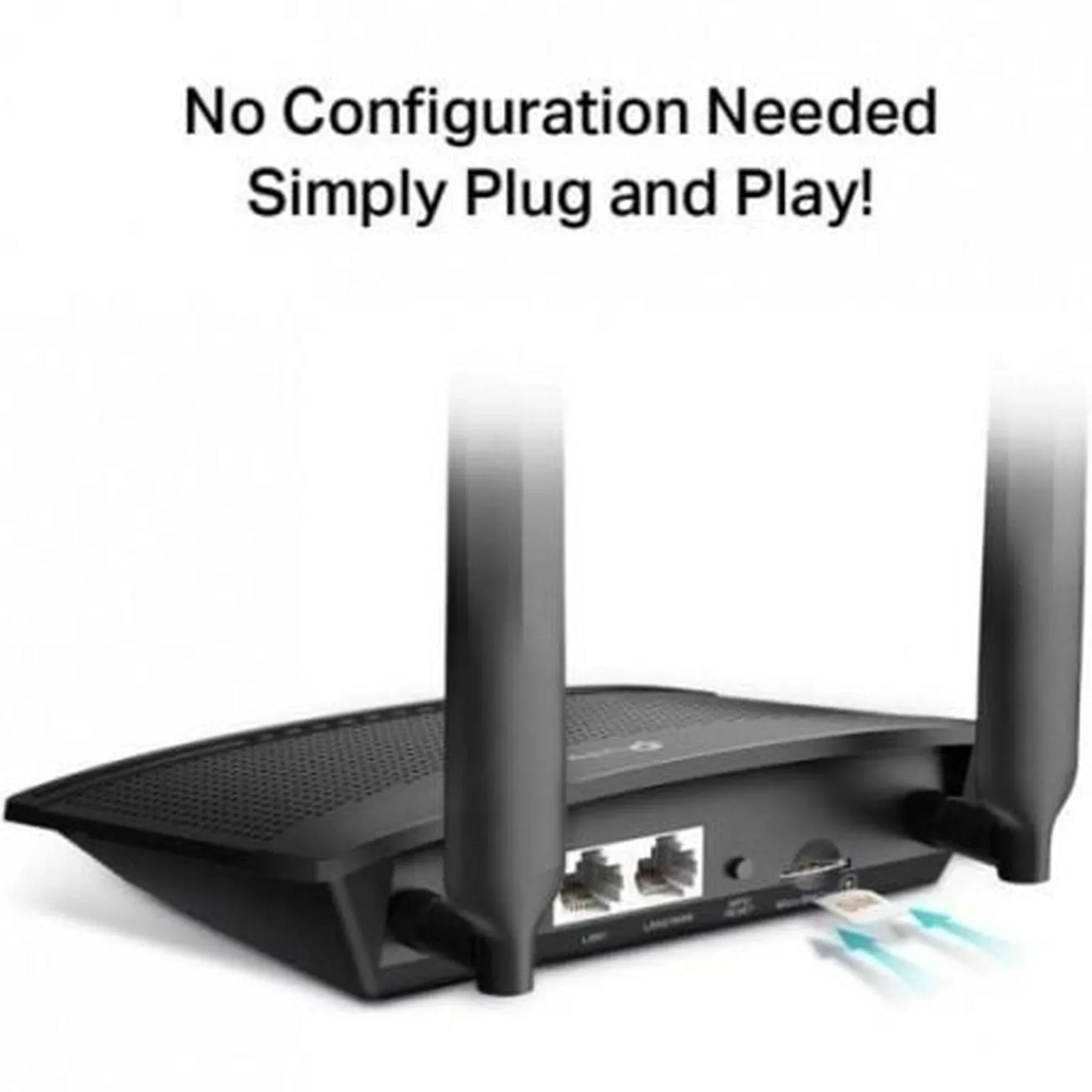 Router Inalámbrico 4G TP-Link TL-MR100 300Mbps/ 2.4GHz/ 2 Antenas/ WiFi 802.11b/g/n - PixelPlaza