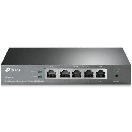 Router VPN SafeStream Gigabit TP-Link Omada TL-R605/ 5 Puertos Multi-WAN - PixelPlaza