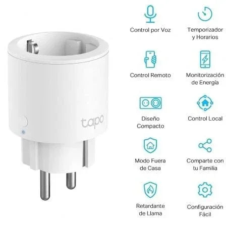 Enchufe WiFi Inteligente TP-Link Tapo P115 - PixelPlaza
