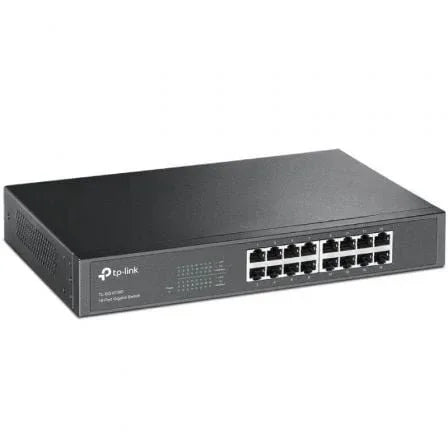 Switch TP-Link TL-SG1016D 16 Puertos/ RJ-45 10/100/1000 - PixelPlaza