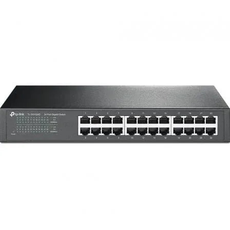 Switch TP-Link 24P GIGA 24 Puertos/ RJ-45 10/100/1000 - PixelPlaza