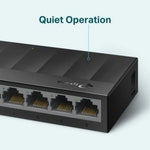 Switch TP-Link LS1008G 8 Puertos/ RJ-45 10/100/1000 - PixelPlaza
