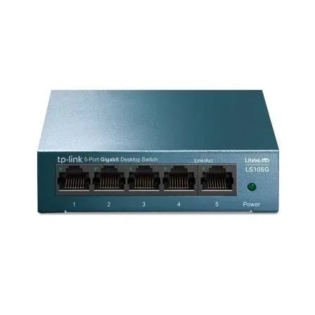 Switch TP-Link LS105G 5 Puertos/ RJ-45 10/100/1000 - PixelPlaza