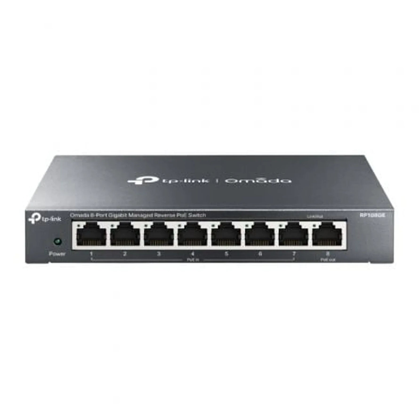 Switch TP-Link TL-RP108GE 8 Puertos/ RJ-45 10/100/1000 PoE - PixelPlaza