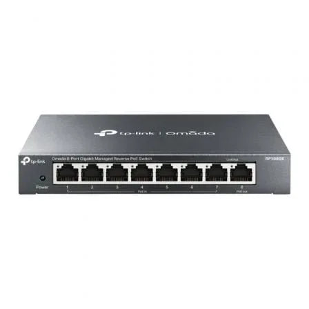 Switch TP-Link TL-RP108GE 8 Puertos/ RJ-45 10/100/1000 PoE - PixelPlaza