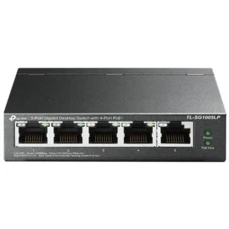 Switch TP-Link TL-SG1005LP 5 Puertos/ RJ-45 10/100/1000/ PoE - PixelPlaza