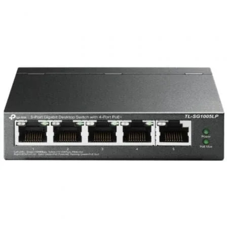 Switch TP-Link TL-SG1005LP 5 Puertos/ RJ-45 10/100/1000/ PoE - PixelPlaza