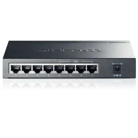 Switch TP-Link TL-SG1008P 8 Puertos/ RJ-45 10/100/1000 PoE - PixelPlaza
