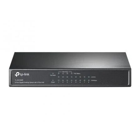 Switch TP-Link TL-SG1008P 8 Puertos/ RJ-45 10/100/1000 PoE - PixelPlaza