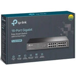 Switch TP-Link TL-SG1016PE/ 16 Puertos/ RJ45 10/100/1000/ PoE+ - PixelPlaza