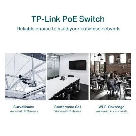 Switch Gestionable TP-Link Gigabit TL-SG1428PE 28 Puertos/ RJ-45 10/100/1000 PoE+/ SFP - PixelPlaza