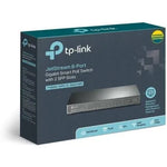 Switch TP-Link Smart Gigabit TL-SG2210P 10 Puertos/ RJ-45 10/100/1000 PoE/ SFP - PixelPlaza